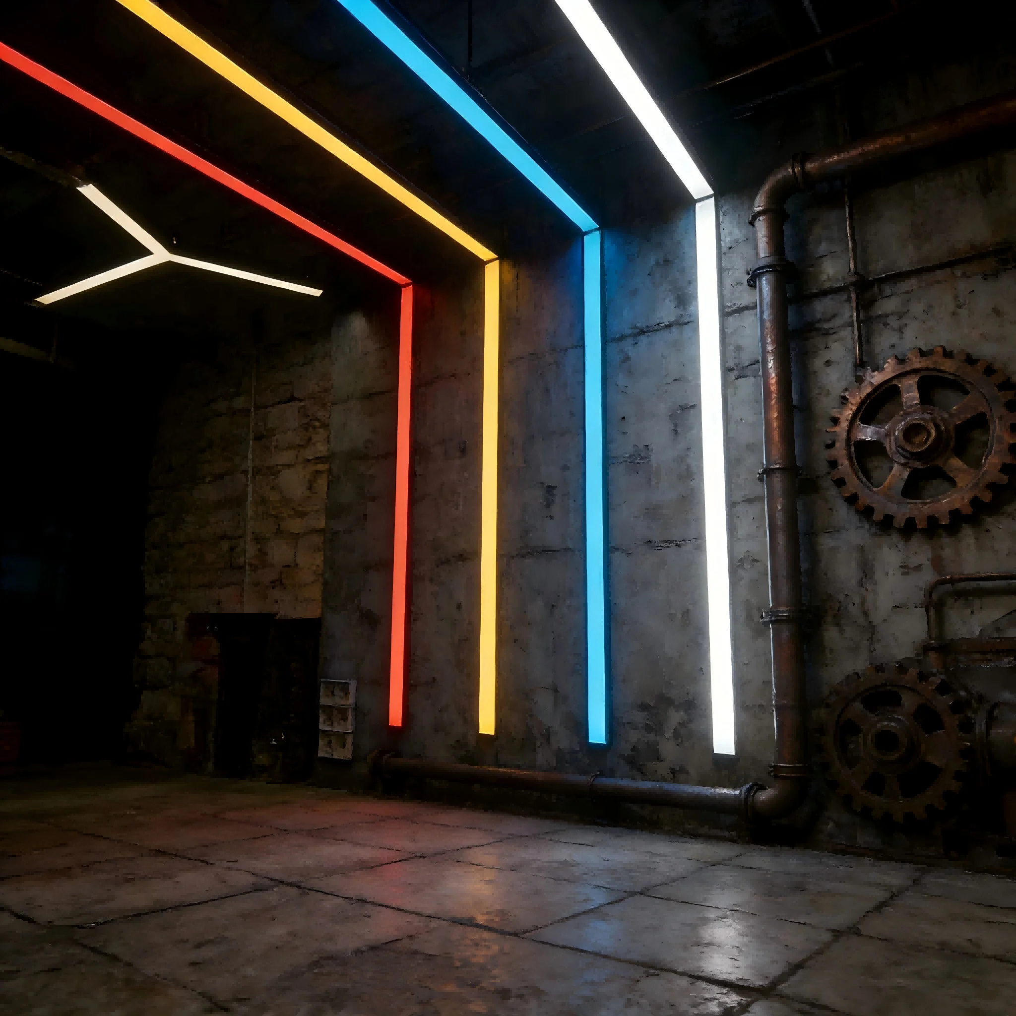 3D DMX-styrd kinetisk dansande LED-pixelregnslangar, 1 m/1,5 m/2 m, VR/AR-spelområde, dekorationsbelysning för nattklubbar och evenemang