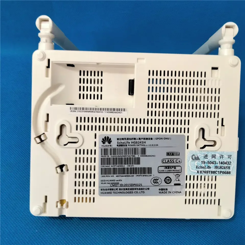 Hg8245h Fiber Optic Router For Ftth Wireless Network Equipment