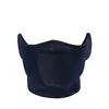 Malla semicubierta azul marino