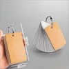 [Bag ring buckle] White card/100 sheets/7 * 4cm
