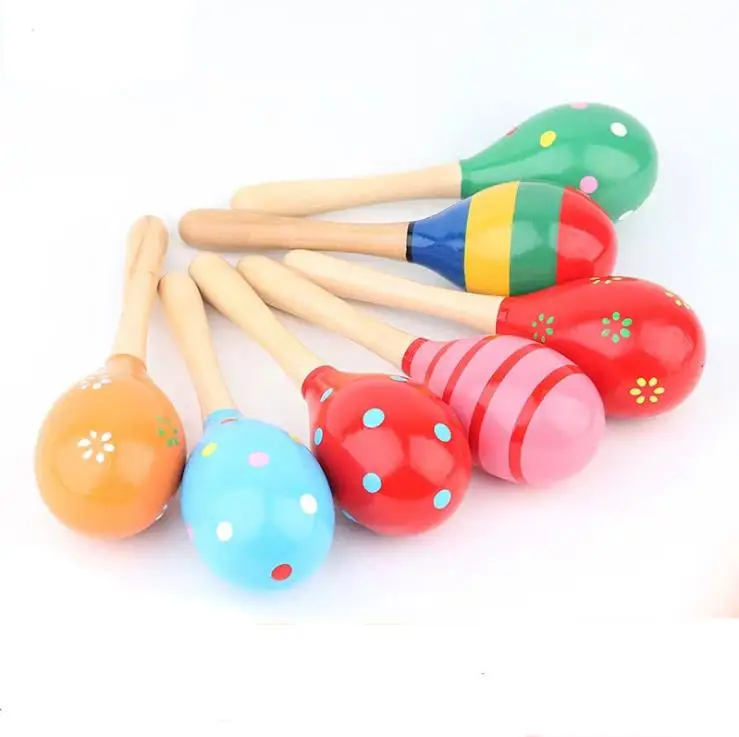 Juguete De Madera De Maracas Para Ninos Pequenos Sonajero De Musica Con Sonido Instrumentos Musicales De Percusion Juguete Para Ninos Educativo Preescolar Buy De Madera Maracas De Juguete Musical Instrumentos De Percusion Preescolar Juguetes