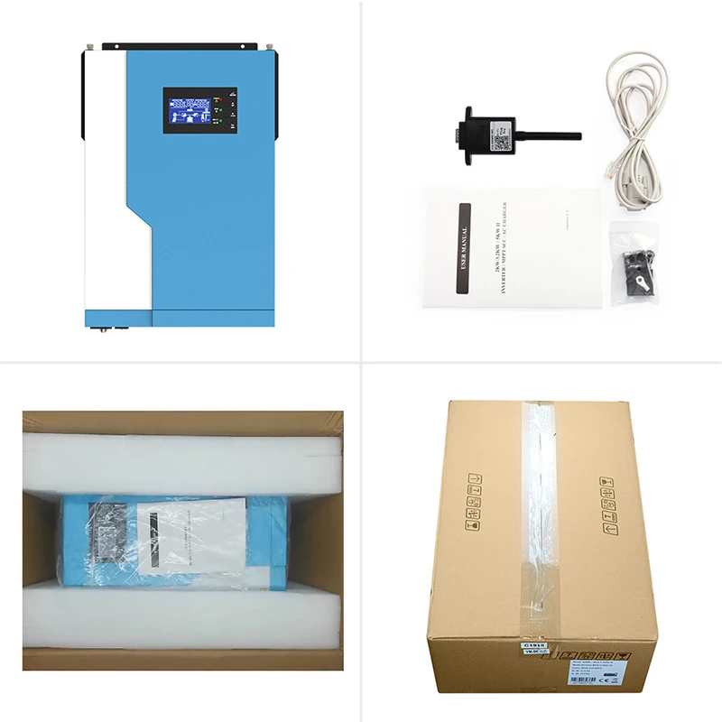 3Kw 5Kw Off on Grid Invertor 24V 48V Hybrid Solar Inverter Pure Sine Wave Solar Inverters With MPPT
