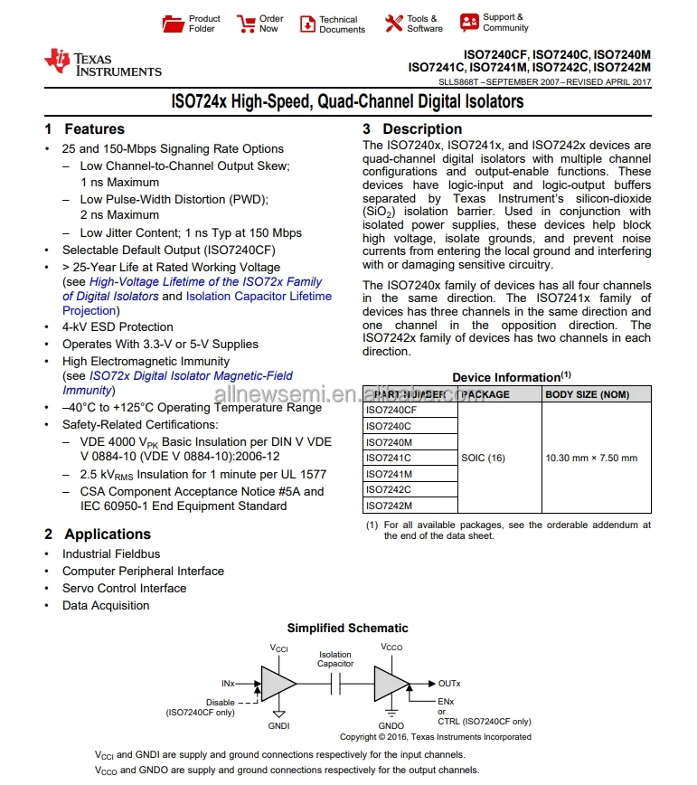 ISO7242CDWR