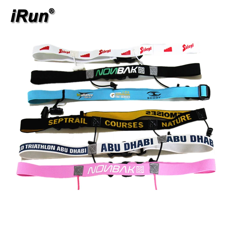 irun marathon running belt adjustable bib