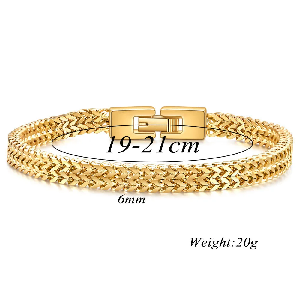 2mm Rope Chain Bracelet | Gold - Oliver Cabell