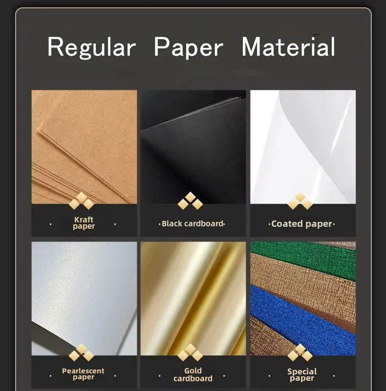 24-Piece Customizable Art Paper Divider Matte Finish Chocolate Box ...