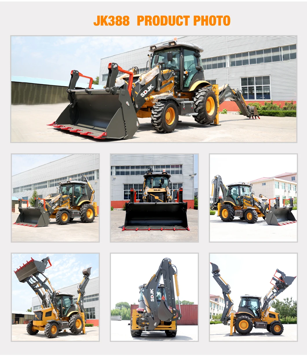 Free Shipping Chinese Mini Backhoe Loader Second Hand Backhoe Loader