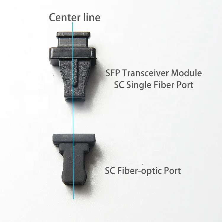 100 Capuchons Anti-poussière LC Pour Fibre Optique | Pour Modules SFP, Connecteurs Simplex/duplex | Protection Réseau FTTH - 11