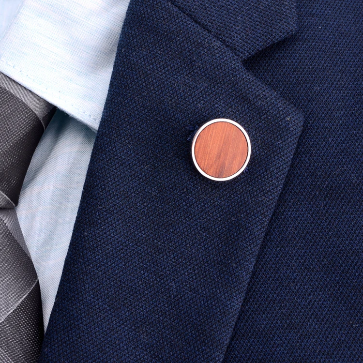 Новинка, индивидуальные квадратные деревянные Запонки для мужчин