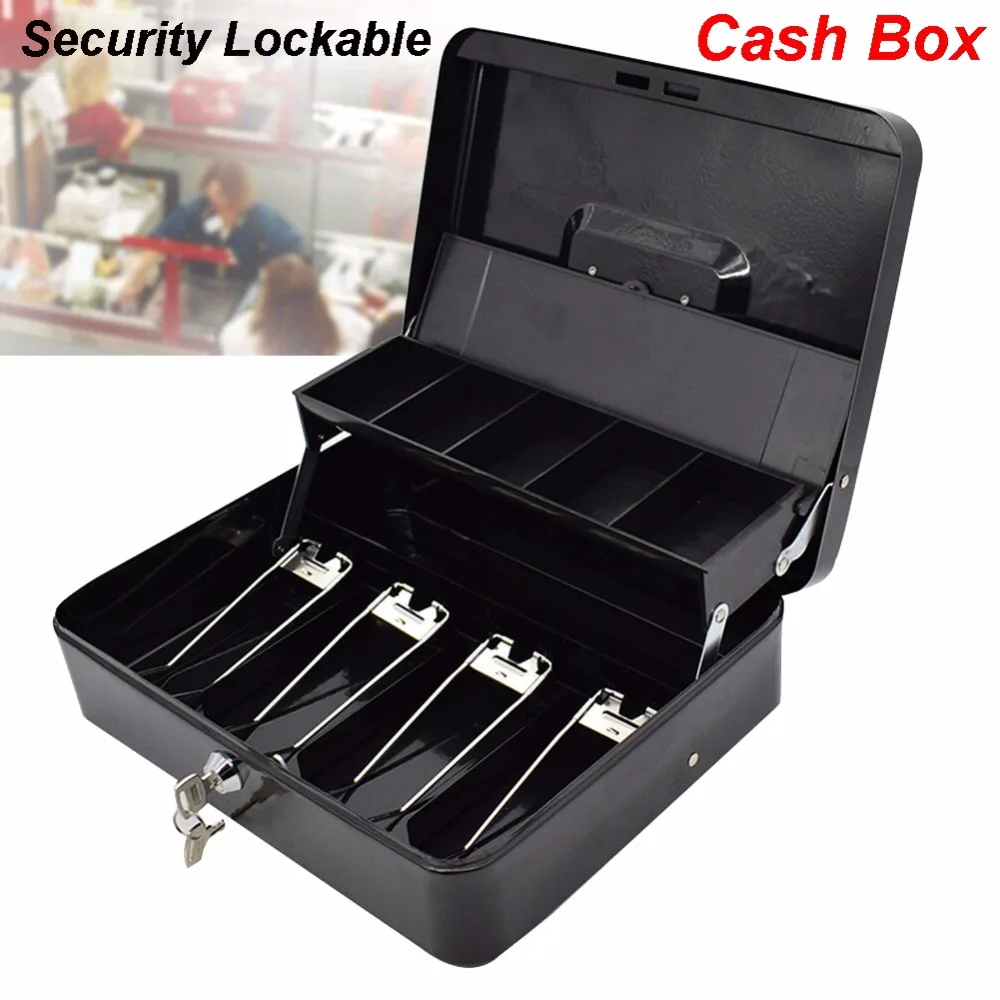 CEQSAFE China Metal Cash Money Box Storage Combination Lock Security Cash Safe Box for Money manufacture