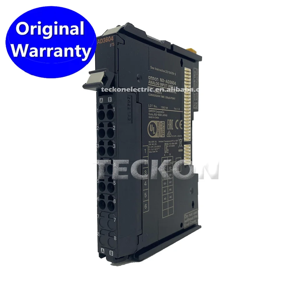 NX-AD3604 Analog Input Unit PLC Product with 4 Points Voltage Input Condition New