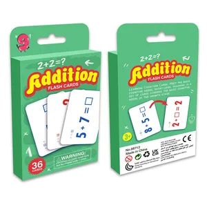 EPT High Quality Early Learning 36pcs Preshcool Educational Card Math Learning Toys for Kids