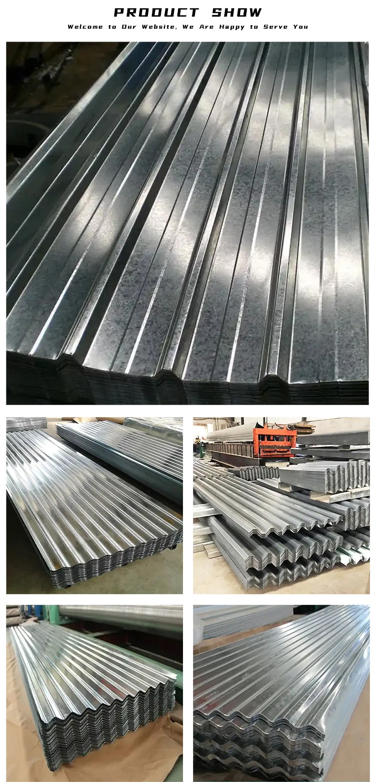 DX51D Grade Full Hard Steel Roofing Plate/Sheet Zinc Coated Corrugated Galvanized Bending Punching JIS Certified Welding details