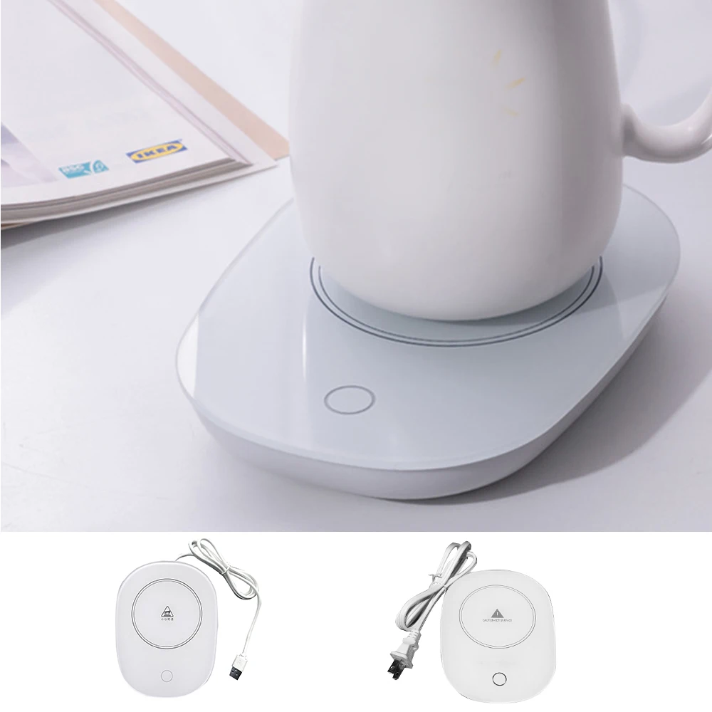 Factory Direct Supply Smart Coaster Warm Usb Heating Cup Mat Cup Mat Heating 55 Degree