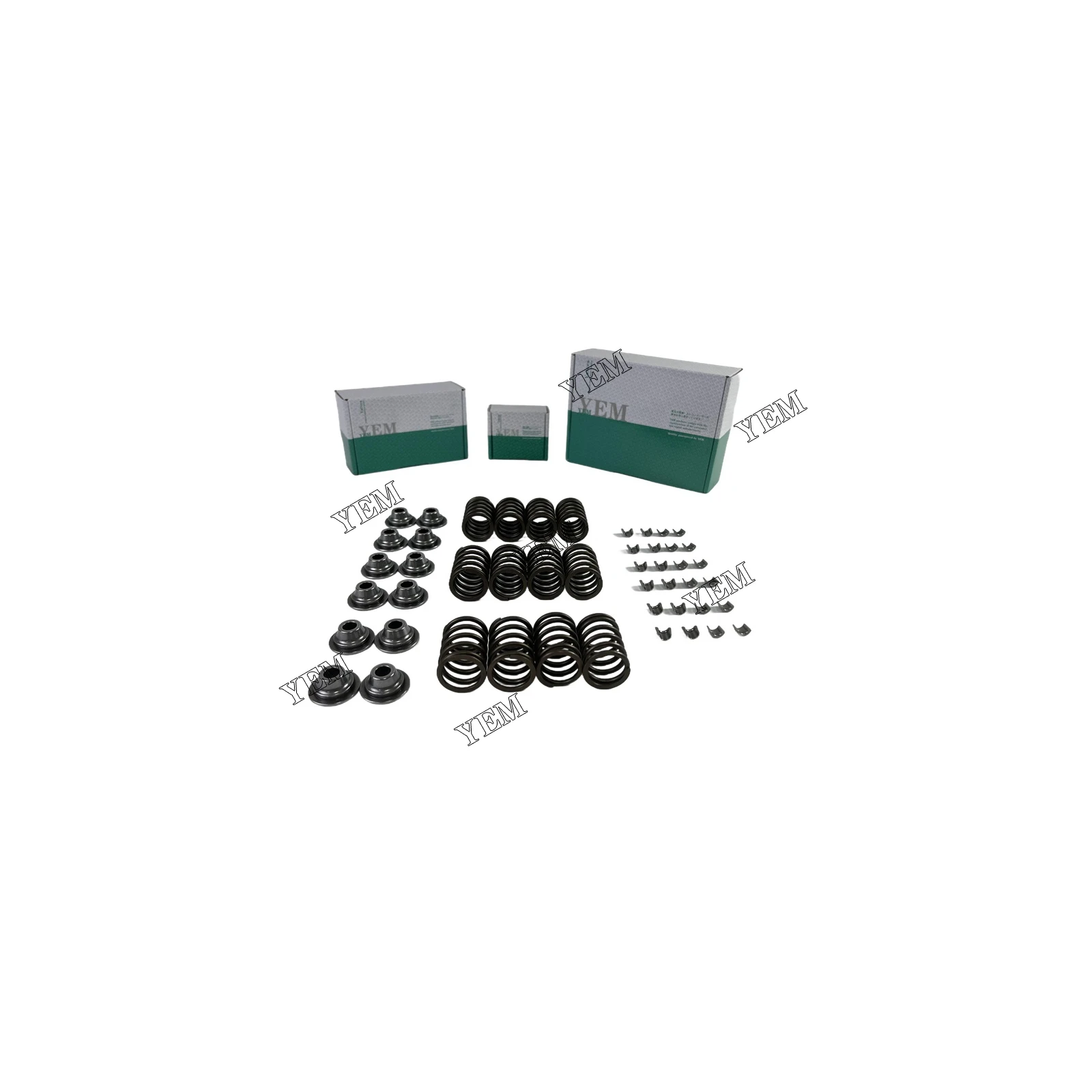 For Doosan D1146 D2366 D24 D2848 Valve Spring And Spring Seat Valve Cotter Engine Repair Kit