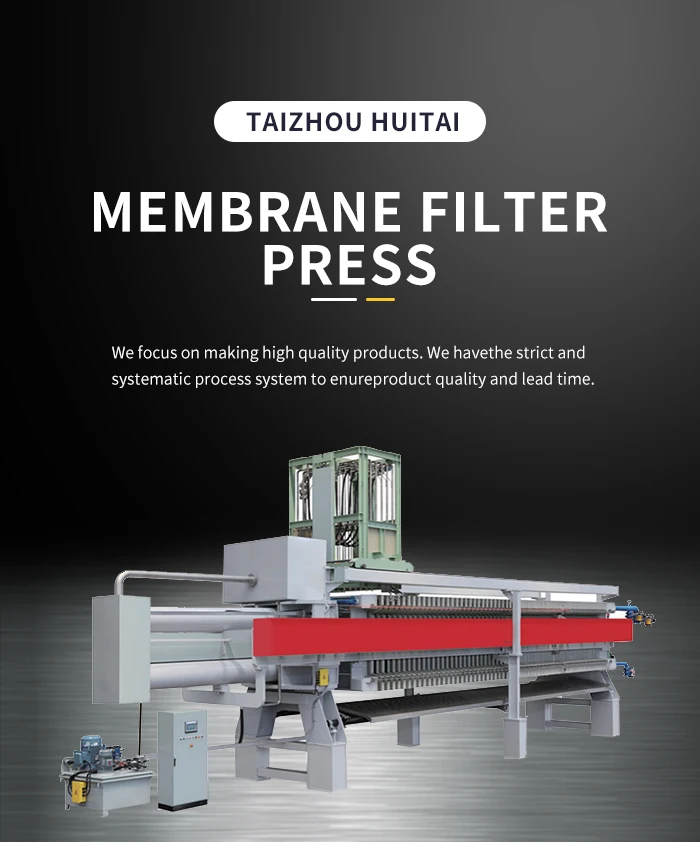 Sludge Dewatering Automatic Filter Press For Building Mud Processing ...