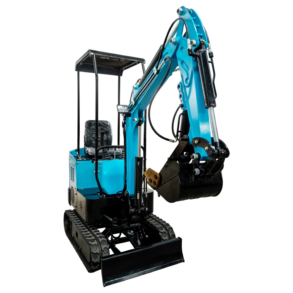 China Made HT10 HT15  Electric Micro Mini Excavator Garden Mini Excavator for Sale