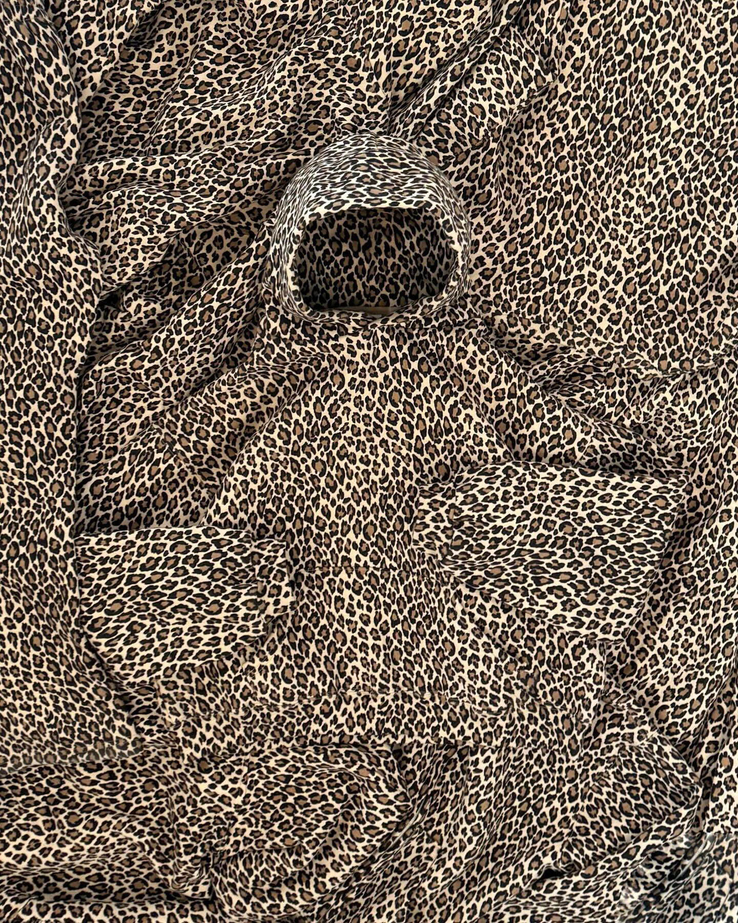 Salati Y2K Wholesale 400GSM Cotton Heavy Weight Baggy All Over Printed Leopard Pullover Unisex Oversized Sweatshirt Hoodies Men gallery 2