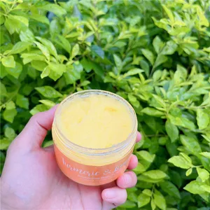High Quality with Competitive Price Turmeric Lemonade Exfoliating Scrub for Face Body Deep Cleans in Stock