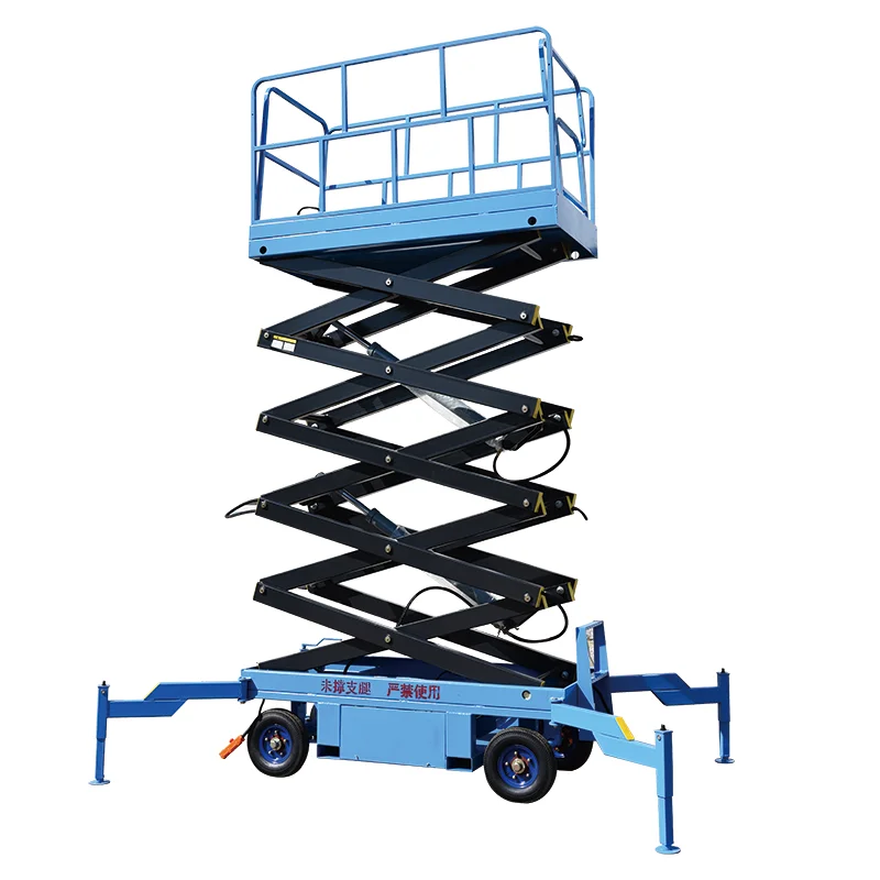 Hydraulic Automatic Scaffolding Elevator for Construction   Mobile  Electric Scaffold Lift 4m 6m 8m 10m