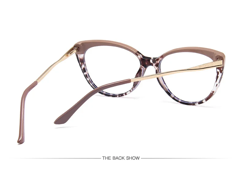 Gradient Color Optical Computer Eye Glasses Tr90 Frame Anti Blue Light