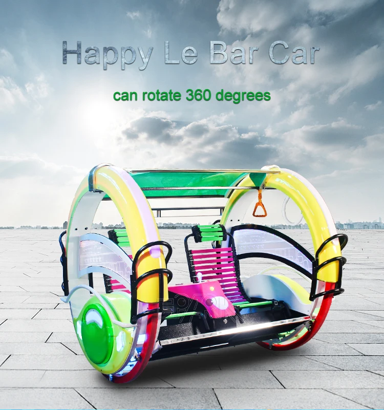 Outdoor Playground Double Players 360 Degree Remote Control Rolling Car ...