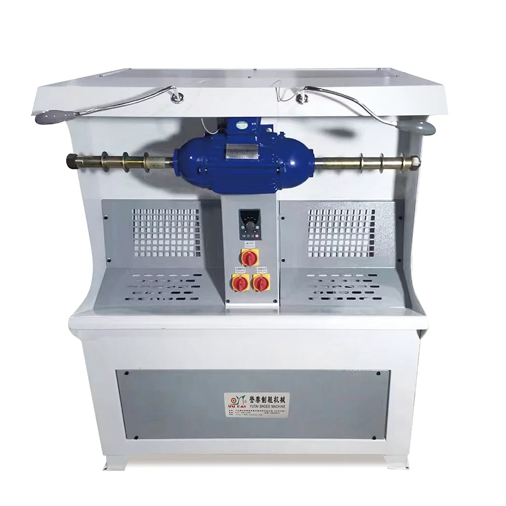 YUTAI Shoe Polishing Buffing Machine with Motor Core Component for Leather Production Machinery