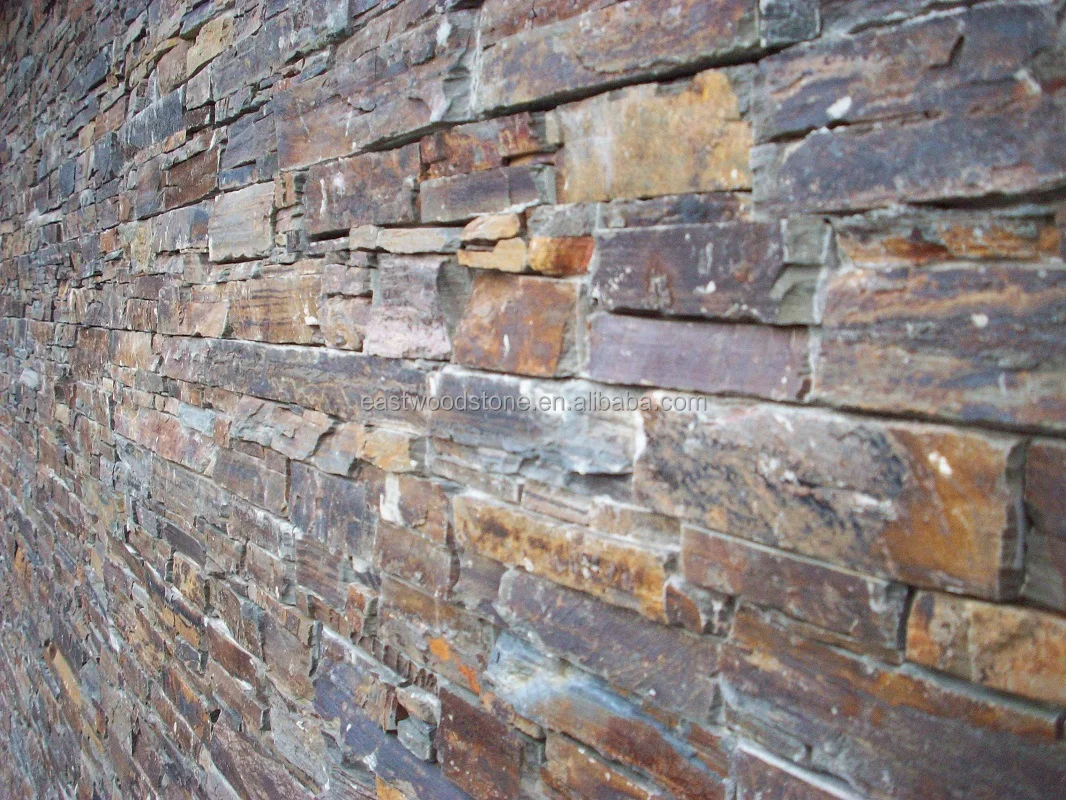 China Cheap Exterior Wall Veneer Slate Stone Panels,Natural Stone Tiles