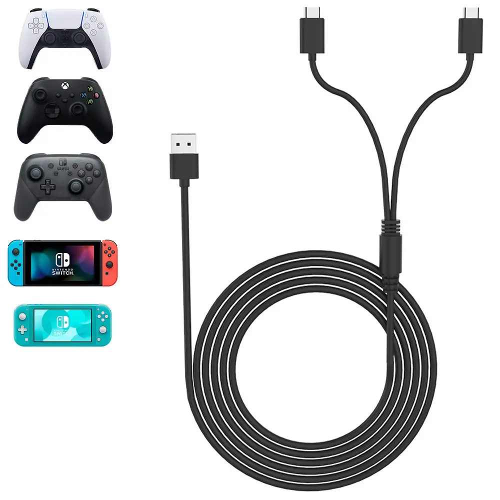 fast dual usb charging cord type