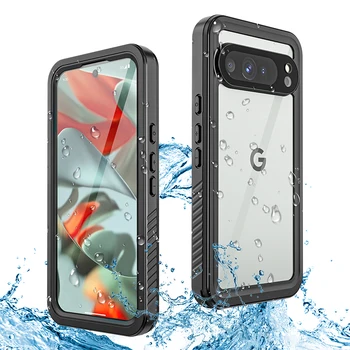 Heavy-Duty Waterproof Anti-Scratch Shockproof Cover Rugged Grip Mobile Phone Cases for Pixel 9 9Pro 9Pro XL Model