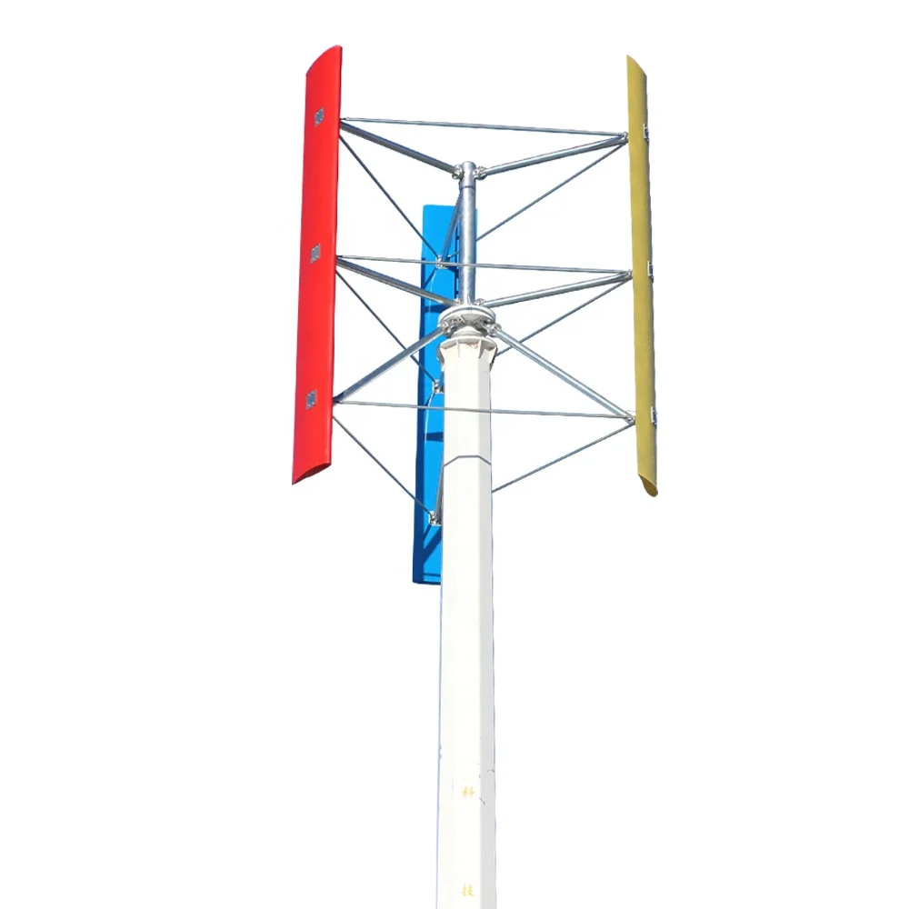 20KW 30KW 50KW 60KW 220V 380V Vertical Axis On-Grid/Off-Grid Wind Turbine Generator Energy System for Power Generation