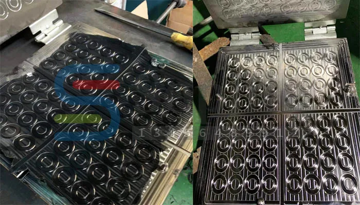 Rubber Compression Module Rubber Compression Molding Moulds PU Silicone NBR SBR EPDM Rubber Mold ...