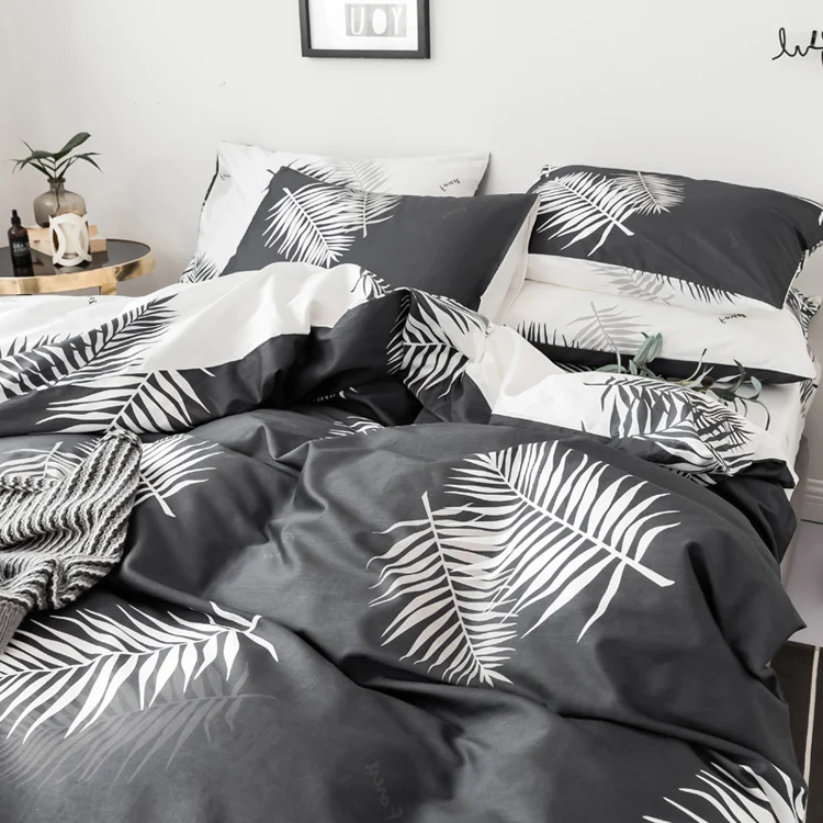 Прямая продажа с фабрики оптовая наборы одеял принтом роскошный комплект постельного белья из