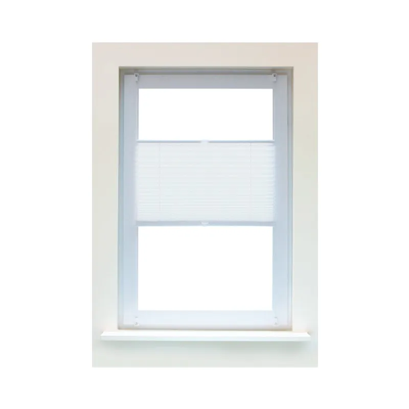 Blackout Fabric No Need Screw Plisse Blind for Europe