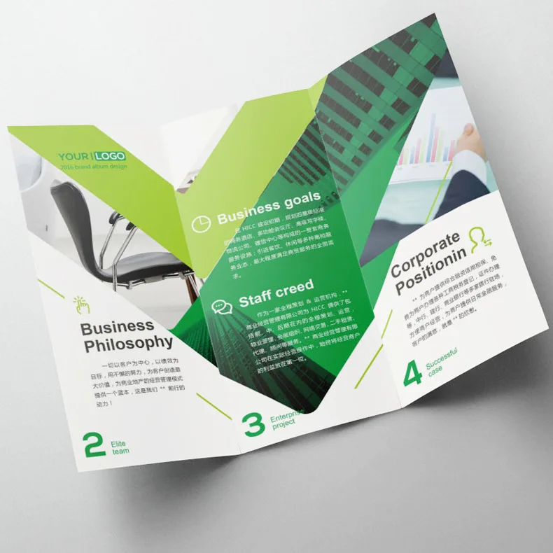 Full Color Booklet Catalog Leaflet Printing With Glossy Finish Service Custom Size