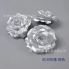Rosa de 8 cm - Plata