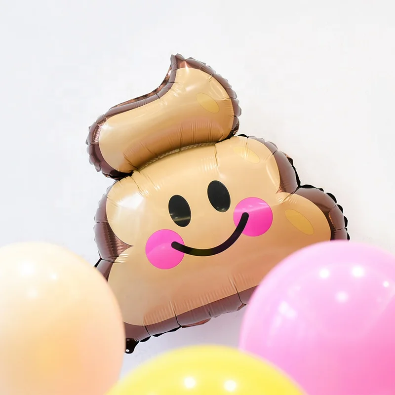 ニヤリとする絵文字のかわいいうんち表現たわごとスツールバルーン誕生日パーティー装飾子供ギフト Buy 大人パーティー風船 アルミ箔バルーン 誕生日パーティーバルーン装飾 Product On Alibaba Com