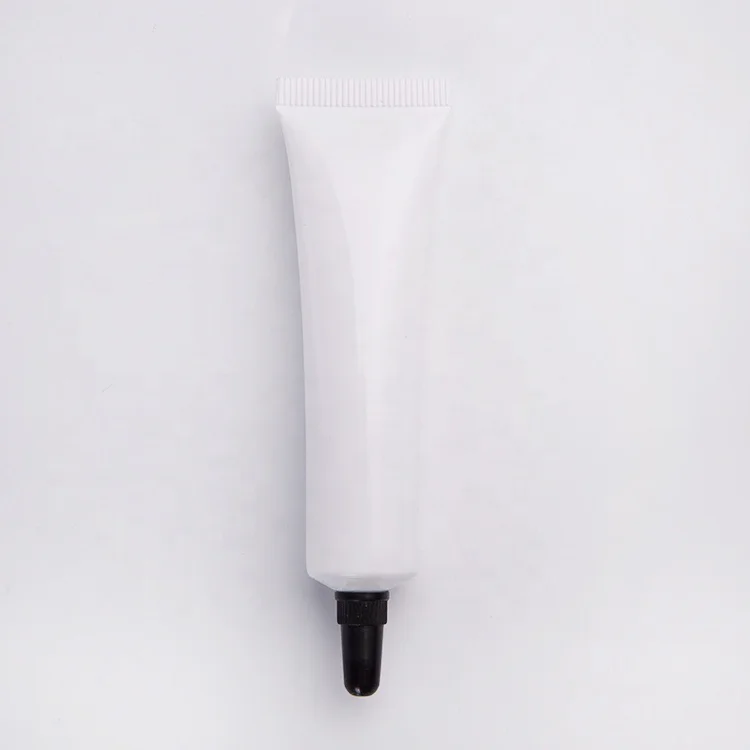 3ml 5ml 10g 20g Environmentally Friendly Round Plastic Tube Long Nozzle Extrusion Tube Cosmetic Tube