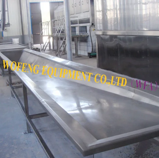 Hot Sale Cattle Slaughterhouse Slaughtering Cow Blood Trough For Bull