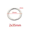 Silver-2*35mm (approximately 4.88g each)