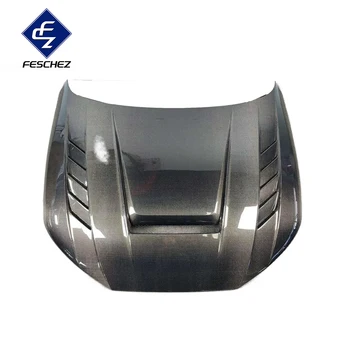High Quality Real Carbon Fiber Hood For Audi A4 B9 2009-2012 Car Accessories Body Kit