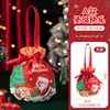 Borsa regalo in velluto: buon Natale