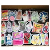 Die cut carton vinyl stickers -customized colors example E