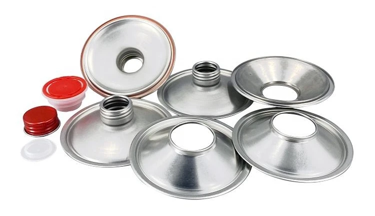 High quality Manufacturer metal can 307 cone top with 24mm screw opening for brake fluid oil packaging