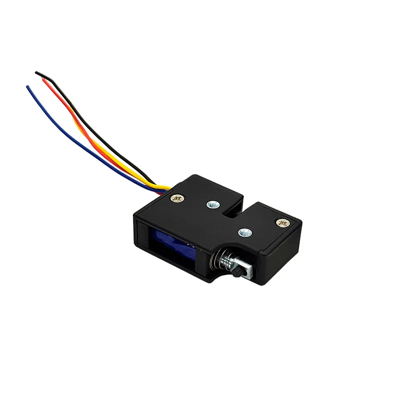 Small Electronic Cabinet Lock Coil Free DC5V or DC12V or DC24V Electric Bolt Lock Hidden Invisible Cabinet Door Lock