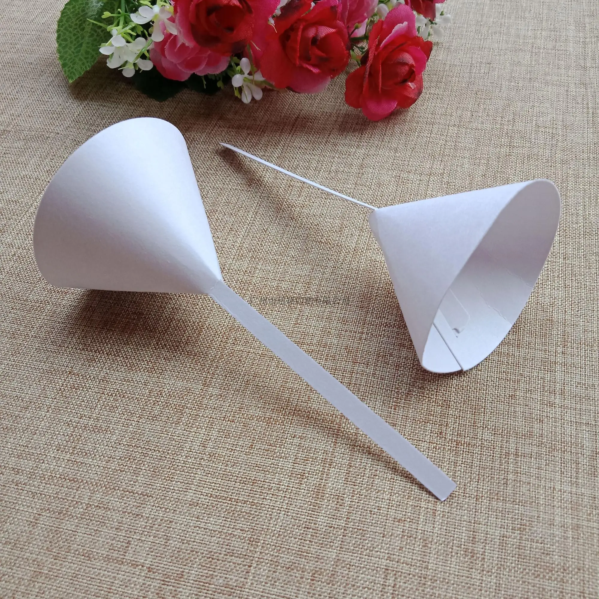 Funnel Shape Top Quality   Perfume test Paper Perfume test Strip