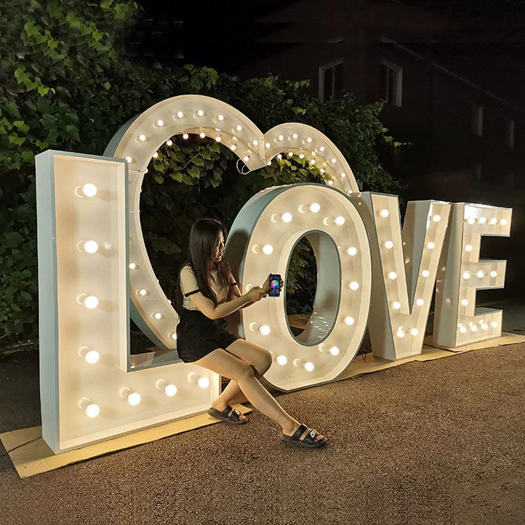 Wowork Fushun Waterproof Led Giant Big Marquee Letter Channel Light Up Letters For Event Decoration Buy 3d 4ft Waterproof Concert Carnival Marquee Lights For Props Decor Diy Modern Party Supplies Mr