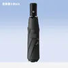 Three-fold 8-bone automatic night black