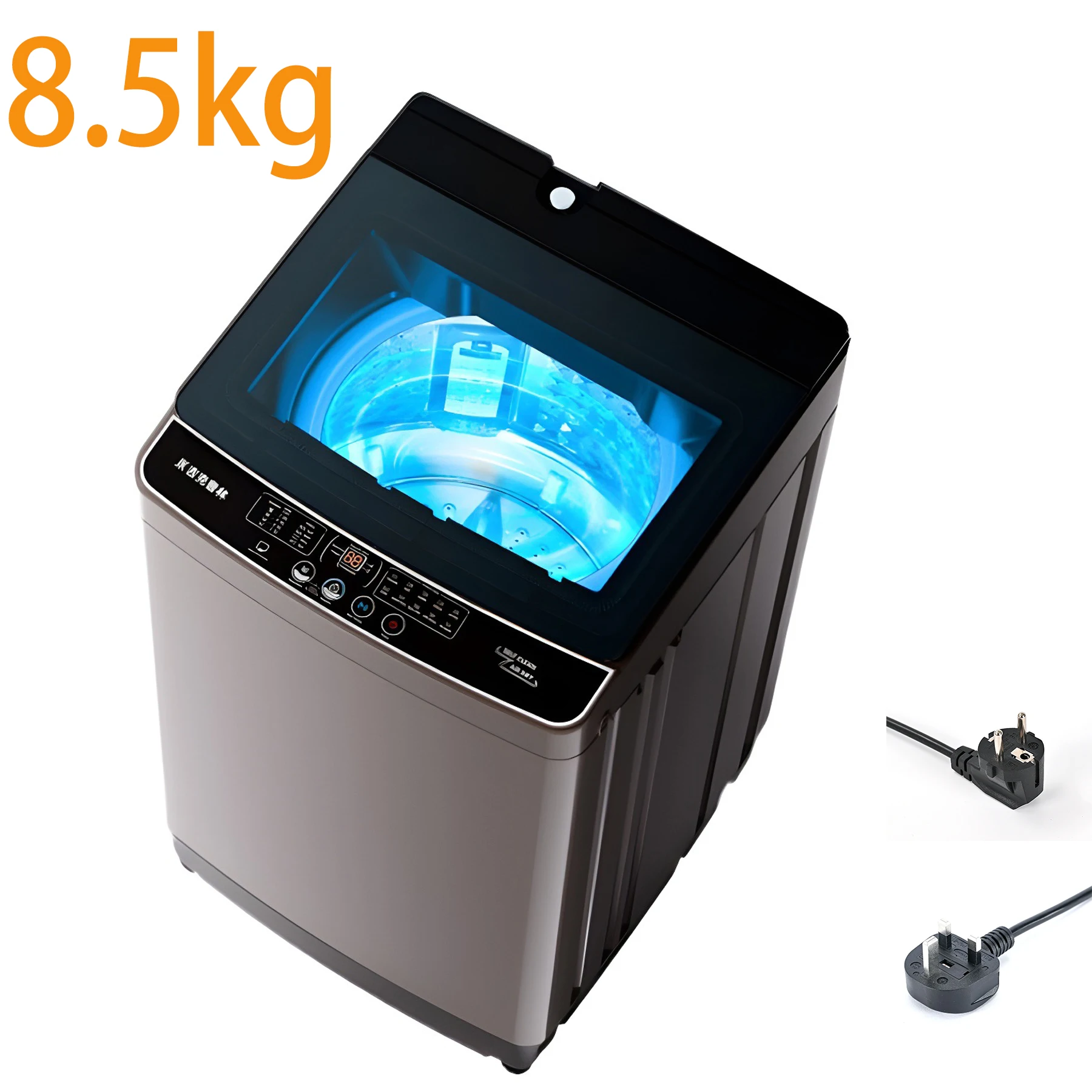Smart Top-Loading Fully Automatic Washing Machine New Condition Electric Household Plastic Cover Smart Washer