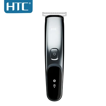 HTC AT-506 lithium battery strong power rechargeable hair clipper trimmer for beard head